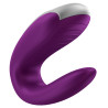 Satisfyer Double stimulateur connecté Double Fun Satisfyer Violet